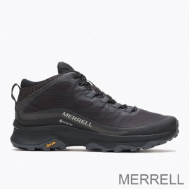 Buy Merrell Hiking Boots Online Moab Speed Mid GORE-TEX® Men Black