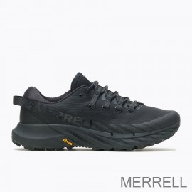 Trail Running Shoes Merrell South Africa Outlet Agility Peak 4 Men Black