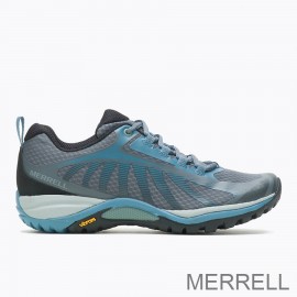 Merrell Siren Edge 3 South Africa Women's Hiking Shoes Gray Blue